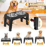 Elevated and Adjustable Pet Feeder - It's my doggie